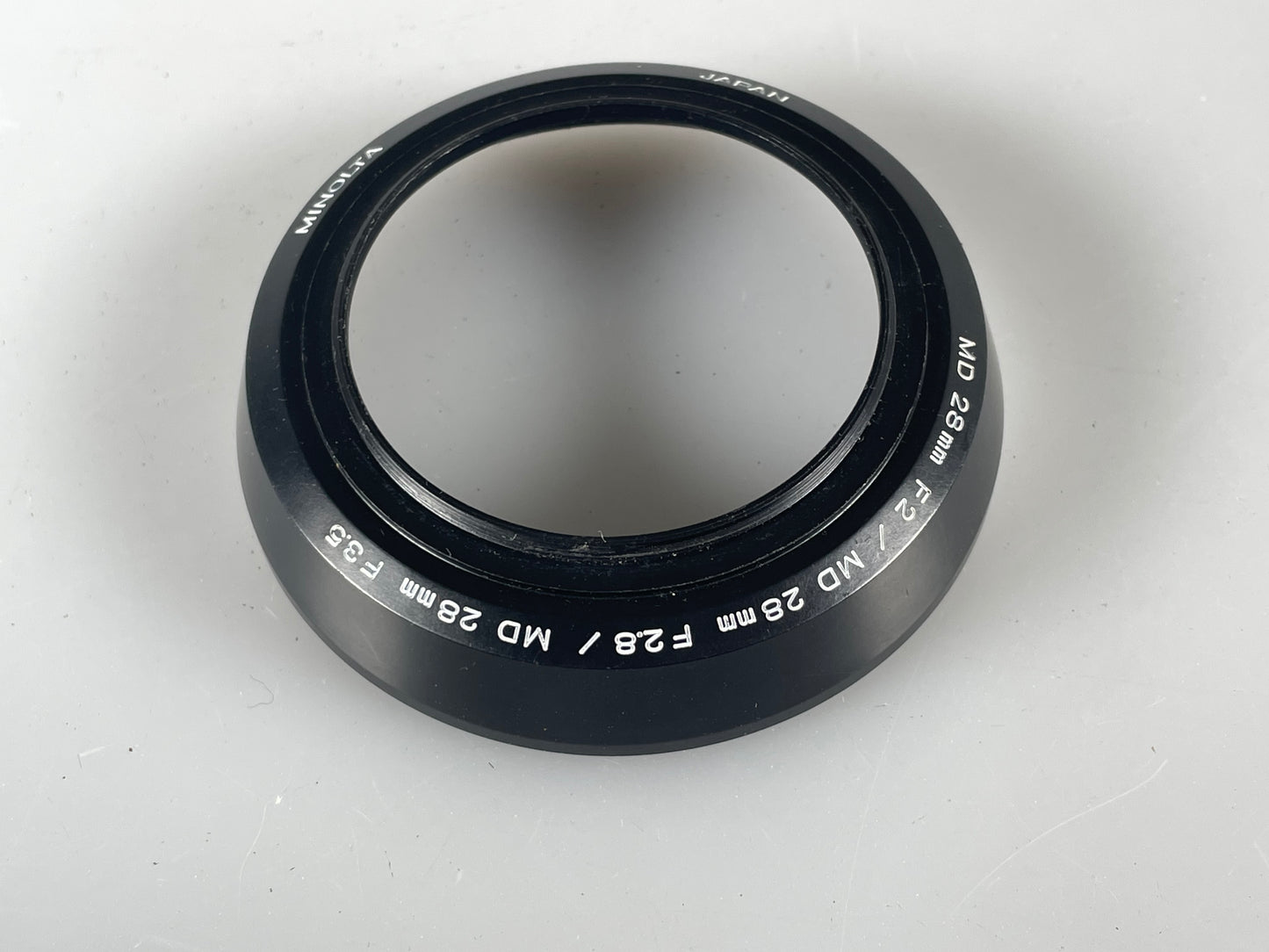 Minolta Lens Hood for MD 28mm F2, 28mm F2.8, 28mm F3.5 Camera Lenses