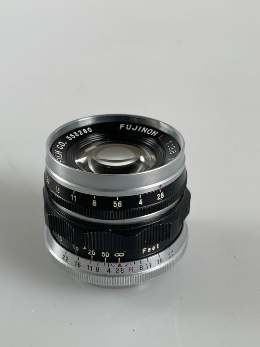 FUJI PHOTO FILM FUJINON L 5cm f2.8 50mm LTM Leica Mount rangefinder L39