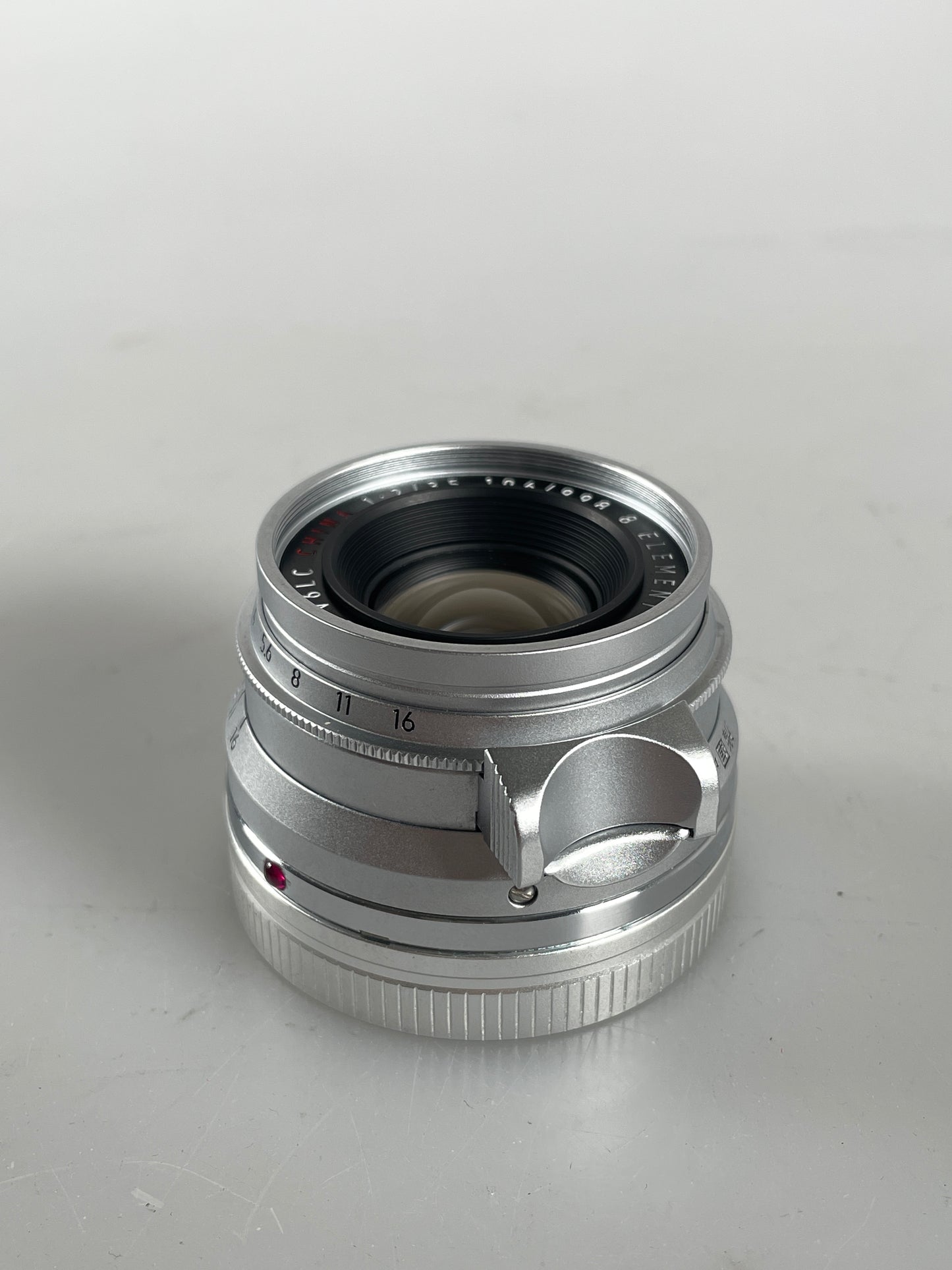 Light Lens Lab Lens 35mm F2 F/2 chrome for Leica Summicron M Eight Element