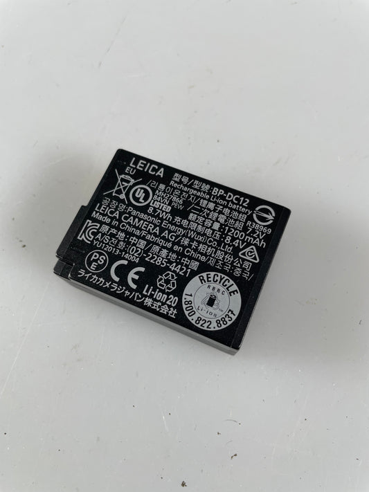 LEICA OEM BP-DC12 Lithium-Ion Battery for Leica Q(Typ 116) Digital Camera(19500)