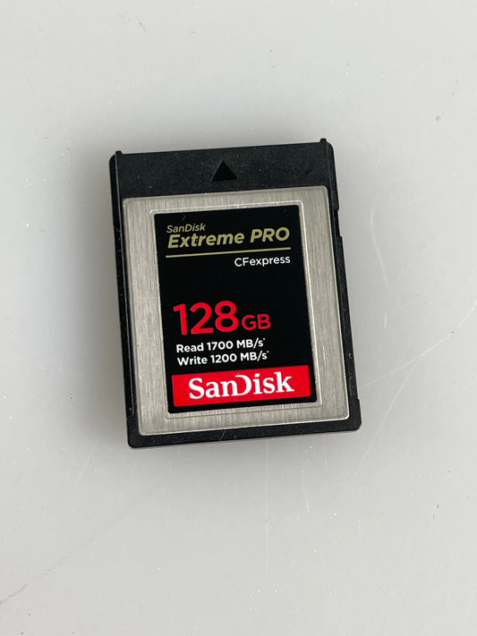 SanDisk 128GB Extreme PRO CFexpress Memory Card 1700/1200 MB/S
