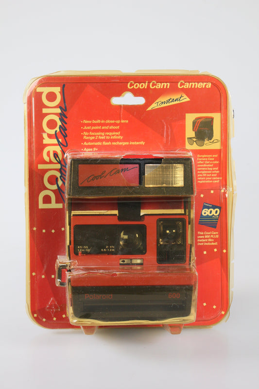 Polaroid 600 Cool Cam Red Instant Film Camera NEW OLD STOCK